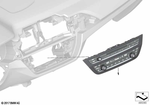 64115A4A4A9 - : Rep Kit For Radio/Climate Control Panel for BMW Image