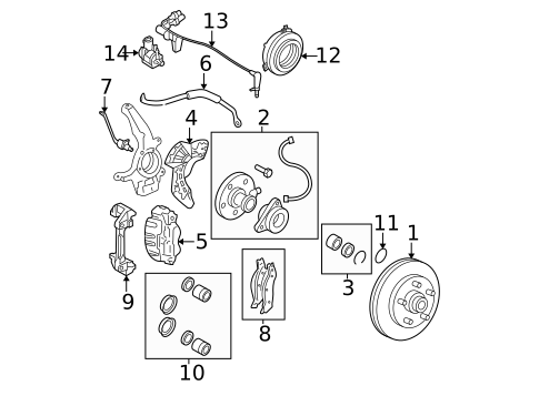 Disc Pads & Brake Shoes for 2006 Ford Expedition #1