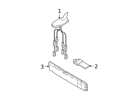 Antenna & Radio for 2007 Audi RS4 #0