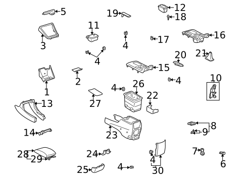 Heated Seats for 2004 Toyota Camry #1