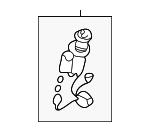 8550041030 - Body: Lighter Assembly for Toyota: Avalon, Camry Image