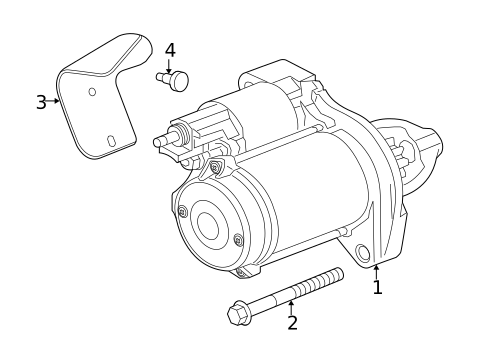 STARTER for 2020 Jaguar F-Type #0