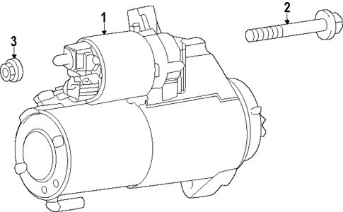 Starter for 2025 Toyota 4Runner #0
