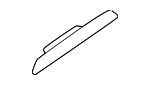 51215A68ED9 - Body: Handle Bezel for BMW Image