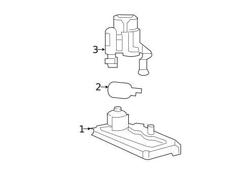 License Lamps for 2015 Ram ProMaster City #0