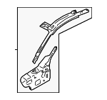 FR3Z63025B33A - Body: Windshield Pillar Reinforced for Ford: Mustang Image