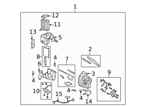 Heater for 2002 Kia Spectra #0