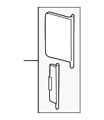 1K2A161A1Y - HVAC: Damper for Kia: Sephia, Spectra Image