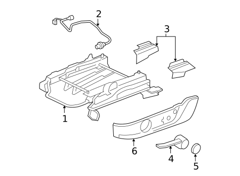 Tracks & Components for 2005 Ford Mustang #0