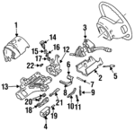 F3TZ3D655A - Steering: Position Spring for Ford: Ranger Image