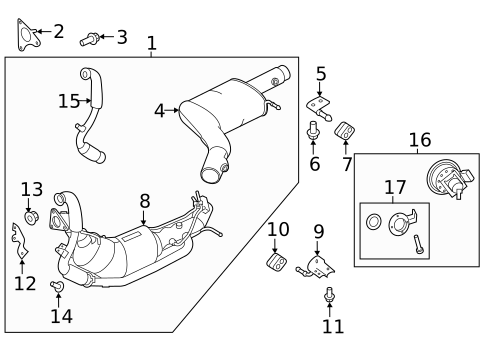 Catalytic Converter for 2019 Land Rover Range Rover #0