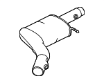 LR072199 - Exhaust: Converter for Land Rover: Discovery, Range Rover, Range Rover Sport Image