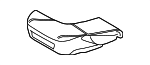 7151247110 - Body: Seat Cushion Pad for Toyota Image