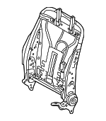 7164047110 - Body: Seat Back Frame for Toyota Image