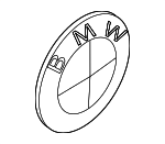 51148041424 - Accessories: Fender Emblem for BMW Image