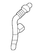 64115A24302 - : 2022-2024 BMW iX - Outlet Pipe for BMW: iX Image