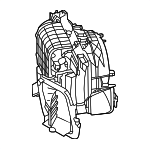 64115A05C25 - : Blower Case for BMW: iX Image