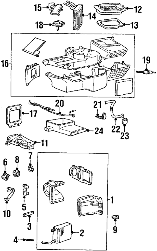 1W1Z19850CA - : Case Assembly for Ford: Crown Victoria | Lincoln: Town Car | Mercury: Grand Marquis Image