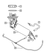 5101795AA - : Fuel Pump/level Unit Module Kit for Mopar Image