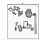 8E0906201K - Emission System: Leak Detect Pump for Audi: A4, A4 Quattro, RS4, S4 Image