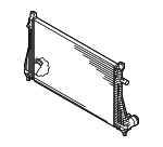 5Q0145803AD - : Inter-Cooler for Audi: A3, A3 Quattro, S3, TT Quattro, TTS Quattro Image