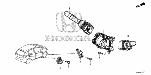 Combination Switch for 2016 Honda Fit #0