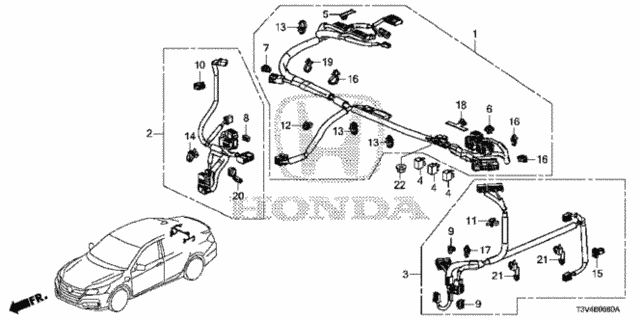 IPU Harness for 2014 Honda Accord #0
