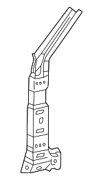6110802020 - Body: Reinforcement for Toyota: Corolla Image