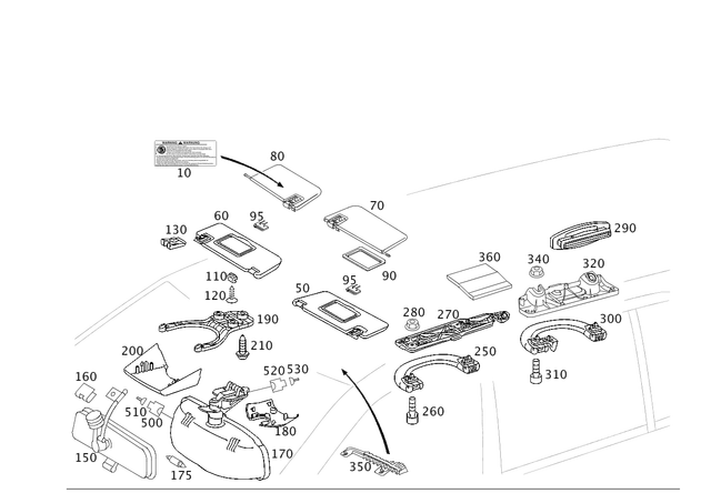 2116920260 - : Impact Absorber for Mercedes-Benz Image