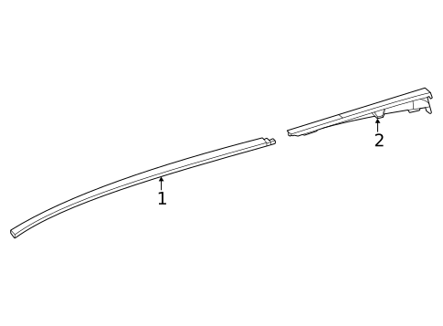 Exterior Trim - Roof for 2025 Jeep Wagoneer S #0