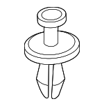 63128374670 - Body: Splash Shield Retainer Nut for BMW: 323Ci, 323i, 325Ci, 325i, 325xi, 328Ci, 328i, 330Ci, 330i, 330xi, 525i, 528i, 530i, 540i, 750i, 750i xDrive, 750Li, 750Li xDrive, 760i, 760Li, M3, M5, M8 Gran Coupe, X5 Image