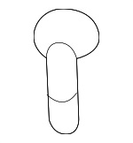 153908 - Body: Alarm Switch Screw for Chrysler: 300M, Concorde, LHS | Dodge: Intrepid Image