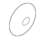 1J0615301P - Brakes: Rotor for Volkswagen: Beetle, Golf, GTI, Jetta Image