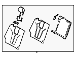 89400J3000PMU - Body: Seat Back Assembly for Hyundai: Veloster Image