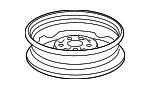 42700TR0A51 - Suspension: Spare Wheel for Honda: Civic Image