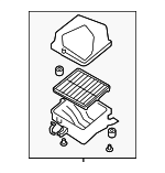 281103E500 - : Air Cleaner Assembly for Kia: Sorento Image