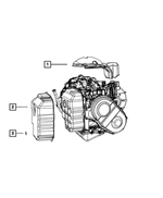 4800769AA - 62TE; 6-Speed; Automatic Transaxle: Transmission Shield for Chrysler: 200 | Dodge: Avenger Image