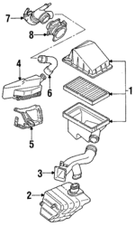 1650062J00 - : Air Cleaner Assembly for INFINITI: G20 Image