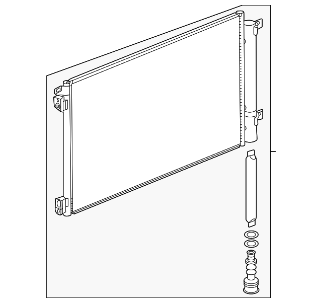 2021-2026 GM Condenser 42883250 GM | GMPartsDirect.com