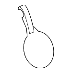 4F0010548 - Body: Warning Label for Audi: A3, A3 Quattro, A6 allroad, A6 Quattro, A7 Sportback, e-tron GT, Q6 e-tron, Q8, RS Q8, RS3, RS7 Sportback, S3, S6, S7 Sportback, SQ6 e-tron, SQ8 Image