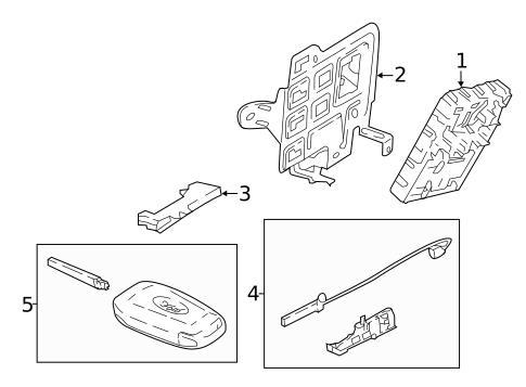 Keyless Entry Components for 2018 Ford EcoSport #0