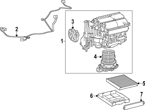 HVAC Case for 2024 Toyota GR Corolla #1