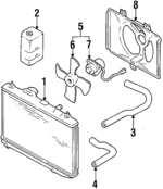 745162291 - : Upper Hose for Subaru Image