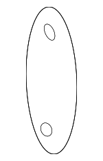 FFU10004L - Body: Stay Retainer Plate for Land-Rover Image