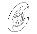 8E0615611C - Brakes: Splash Shield for Volkswagen: Passat Image