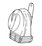 865200E020 - Electrical: Low Note Horn for Toyota Image image