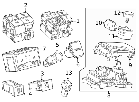 Gear Shift Control for 2023 Toyota bZ4X #0