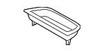 LR001571 - Body: Utility Tray for Land Rover: LR2 Image
