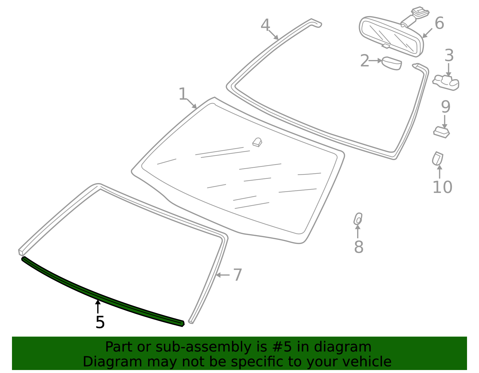 77466-SV4-000 - Seal Front Instrument - 1994-2020 Honda | Honda Parts Guys