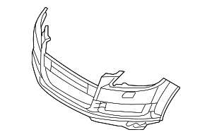 4L0807105GRU - : Bumper Cover for Audi: Q7 Image